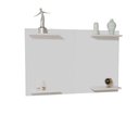 Ver imagem 2 de Painel para Tv até 50 Pol Home Amanda em Mdf Laqueado Moderno Branco