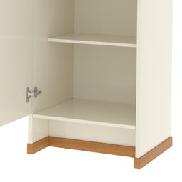 Aparador Balcão 1 Porta Tampo Mdp 25mm Berlin - Vianossa - 3