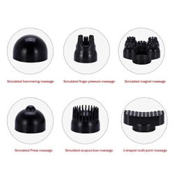 Massageador Muscular Bastão Elétrico 6 Modos Vibratório 24w - 7