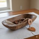 Ver imagem 3 de Enfeite Colar Terço de Mesa Decorativo Marrom Natural_costela de Adão