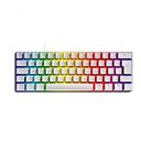 Ver imagem 1 de TECLADO MECANICO 60% ZOT BRANCO OUTEMU BLUE HOTSWAP LED RGB - PZWOHRDRGB (SR) PCYES