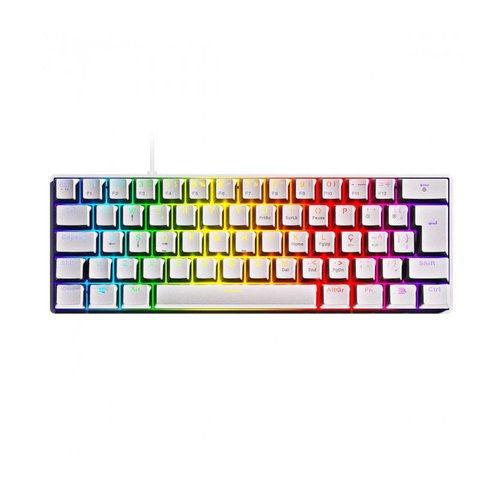 TECLADO MECANICO 60% ZOT BRANCO OUTEMU BLUE HOTSWAP LED RGB - PZWOHRDRGB (SR) PCYES