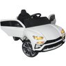 Mini Carro Lamborghini Urus Elétrico Infantil 12v Controle Remoto Luz Som Usb Mp3 Importway - Branco - 3