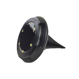 Luminária Solar Espeto Jardim 10 LEDs Sensor de Proximidade Branco Frio 2 Funções Escada - 1