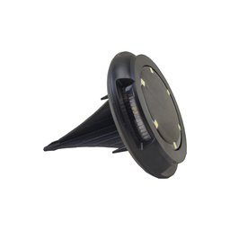 Luminária Solar Espeto Jardim 10 LEDs Sensor de Proximidade Branco Frio 2 Funções Escada - 4