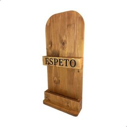 Suporte para Espetos com Porta Facas Ideal para Churrasco - 2