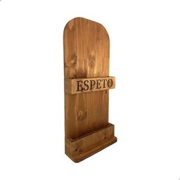 Suporte para Espetos com Porta Facas Ideal para Churrasco - 3