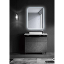 Ver imagem 4 de Espelho Orgânico Decorativo Lapidado com Led 170x70 Cm E14 para Sala, Quarto, Banheiro, 6000k 110v