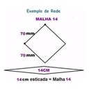Ver imagem 2 de PANO DE REDE MALHA 14 0,40X70X48 100 METROS