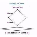 Ver imagem 2 de PANO DE REDE MALHA 14 0,50X70X24 100 METROS