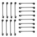 Ver imagem 1 de Barra de Apoio 60cm Aço Inox Kit 18 Unidades Banheiro Box Idoso Gestante Criança Acessibilidade Supo