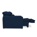 Ver imagem 5 de Poltrona do Papai Confortável Retrátil Reclinável Suede Srj:azul Marinho