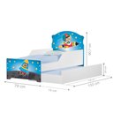 Ver imagem 3 de Bicama Infantil Uly Astronauta e Foguete com Colchões