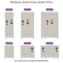 Ver imagem 7 de Berço Americano 3 em 1 com Cômoda 2 Portas 4 Gavetas Bombom Multimóveis Mp4712