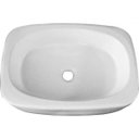 Ver imagem 1 de Cuba Apoio S/mesa Louca Onix Iris 51 X 37cm Branco