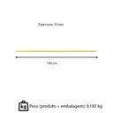 Ver imagem 4 de Kit 50 Varetas de Fibra de Vidro Amarelo 160cmx10mm Zebu + 100 Clips de Metal