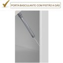 Ver imagem 3 de Conjunto 02 Balcoes Para Banheiro Cj14 Branco Off White