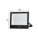 Ver imagem 2 de Refletor Blumenau Led Play 100w Preto Bivolt 6500k Luz Branca