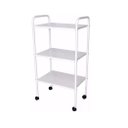 Ver imagem 3 de Kit Podologia Bege Cadeira Maca Mocho Carrinho e Bandejas Fiscomed Kit para Podologia