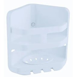 Cantoneira Banheiro Porta Shampoo Saboneteira Canto Astra - 1