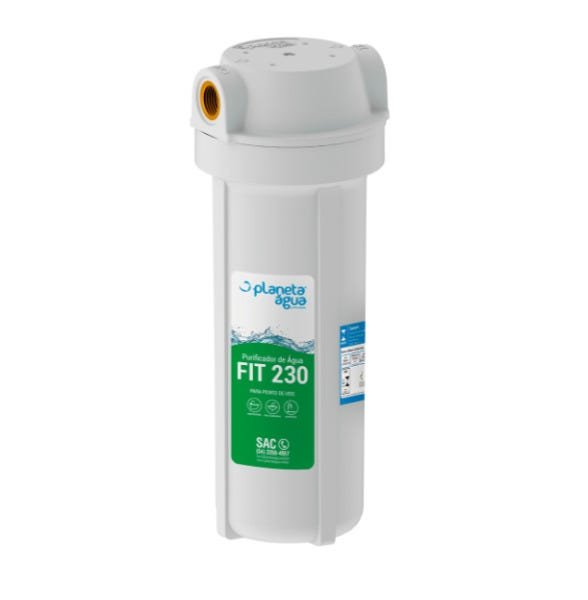 Filtro Purificador De Água Fit230 Rosca 1/2 - Planeta Água