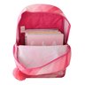Mochila Menina Escolar Juvenil Tons Pastéis Feminina Costas Rosa Com Chaveiro - 3