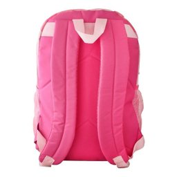 Mochila Menina Escolar Juvenil Tons Pastéis Feminina Costas Rosa Com Chaveiro - 5