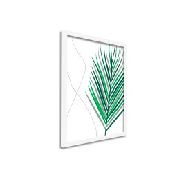 Quadro Decorativo Planta Verde Minimalista 33x24 Sala Luxo - 2