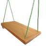 Balanço gangorra infantil madeira 40x20 até 70kg - 2