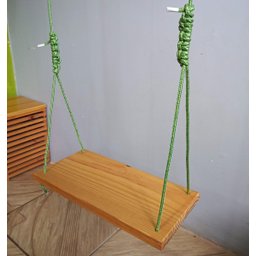 Balanço gangorra infantil madeira 40x20 até 70kg - 6