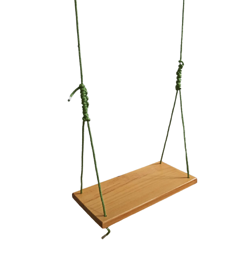Balanço gangorra infantil madeira 40x20 até 70kg - 3