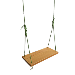 Balanço gangorra infantil madeira 40x20 até 70kg - 3
