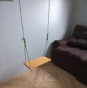 Ver imagem 4 de Balanço Gangorra Infantil Madeira 40x20 até 70kg