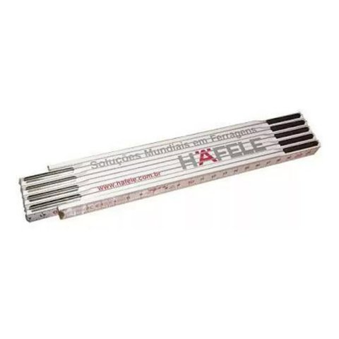 Metro Madeira 2 Metros Hafele Kit Com 2 Unidades