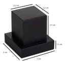 Ver imagem 4 de Acabamento Quadrado Metal Preto Registro Pressão Gaveta Deca