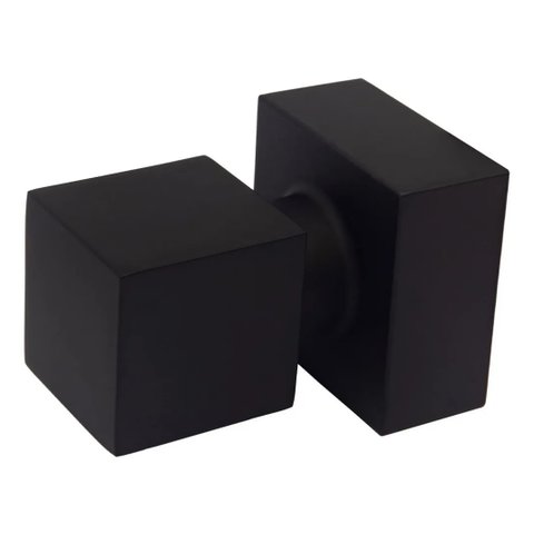 Acabamento Quadrado Metal Preto Registro Pressão Gaveta Deca