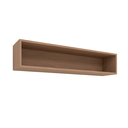 Ver imagem 4 de Nicho Decorativo Parede Marrom 130cm Quarto Cozinha Sala Mdf