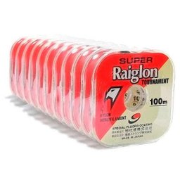 Linha Monofilamento Super Raiglon 0,620Mm 60Lbs/27,36Kg 100M - 6