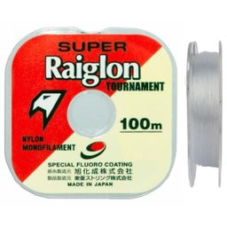 Linha Monofilamento Super Raiglon 0,620Mm 60Lbs/27,36Kg 100M - 1