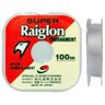 Linha Monofilamento Super Raiglon 0,620Mm 60Lbs/27,36Kg 100M - 1