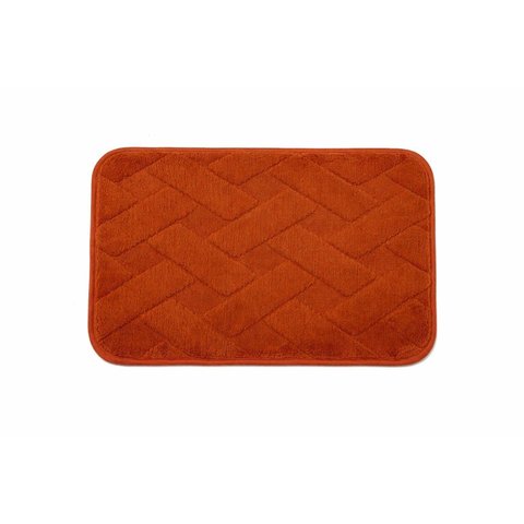 Tapete para Banheiro Conforto Antiderrapante 38x58cm - Terracota