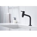 Ver imagem 3 de Torneira Banheiro Lavatório Inox Mesa Curta Preto NOX07B Doan