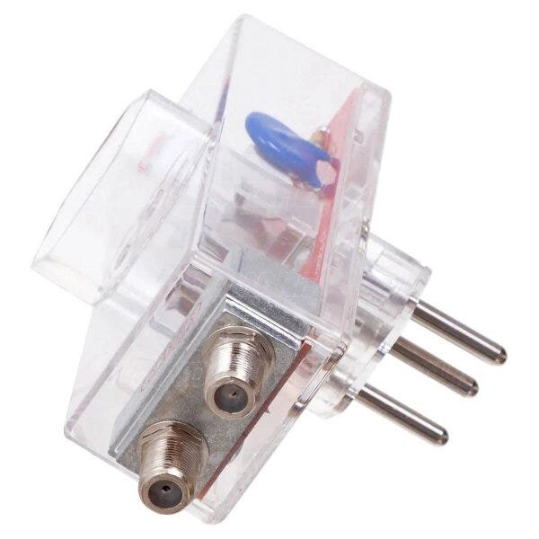 DPS para Equipamentos Conectados na Rede Elétrica e Via Cabo Coaxial Cabo + Energia Transparente - 2