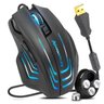 Mouse Gamer com Pegada Palm Grip Ajuste de Pesos 7 Botões Macro 6400 DPI Dagon ADX-300 Adamantiun - 4