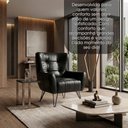 Ver imagem 4 de Poltrona Decorativa Malta Pes Ferro Courino Tcs 724 Moll