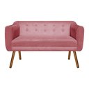 Ver imagem 5 de Kit Sofá Namoradeira 02 Lugares e 02 Poltronas Júlia Rose