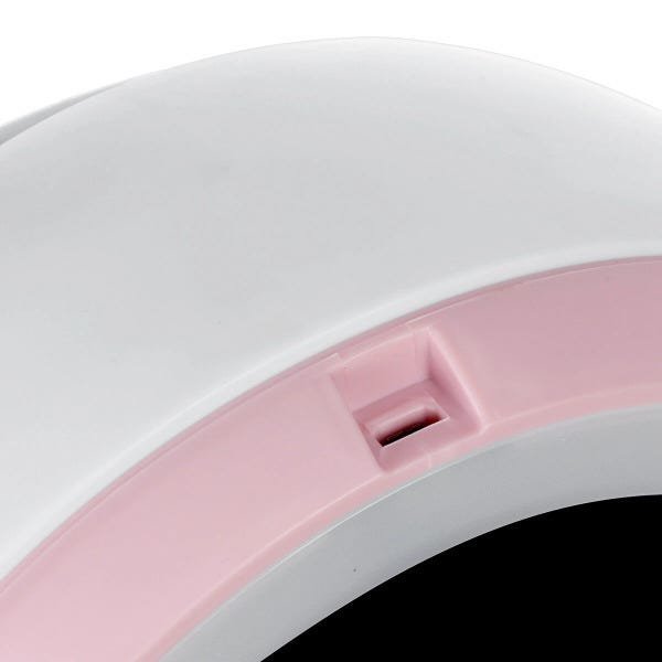 Espelho LED Armazenamento de Cosméticos Caixa Maquiagem Organizador de mesa de joias Caso Gaveta USB - 6