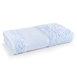 Toalha de Banhão Melina II para Bordar Karsten 90x150cm:Baby Blue - 1