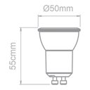 Ver imagem 3 de Lâmpada Dicróica Luz Sollar Mr-11 45w 3000k Luz Amarela