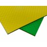 Tatame Tapete Eva 100x100x2cm 1x1 Metro 20mm Amarelo e Verde - 2
